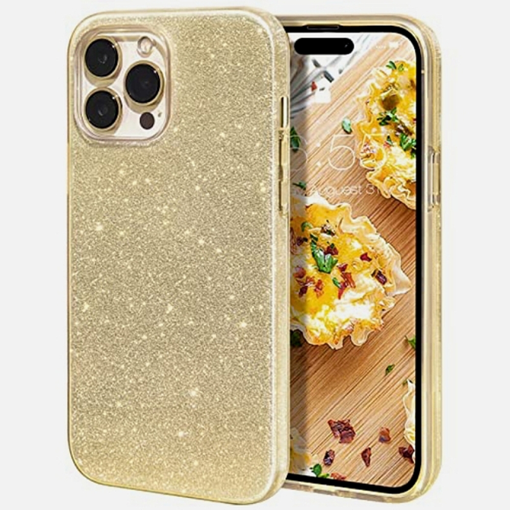 iPHONE 12 Pro Max Glitter Metallic Phone Case ZELAXY NWT